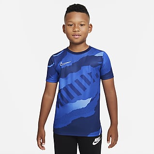 Nike Kısa Kollu Genç Çocuk Futbol Üstü