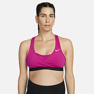 Nike Dri-FIT (M) Swoosh Padded sport-bh met medium ondersteuning (zwangerschapskleding)
