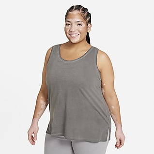 Nike Yoga Dri-FIT Women's Specialty-Dyed Tank (Plus Size)