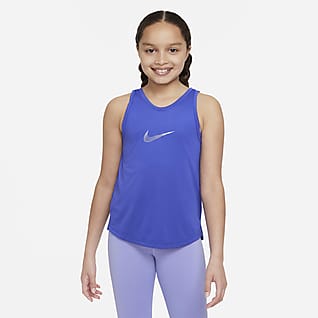 Nike Dri-FIT One Treningssinglet  for store barn (jente)