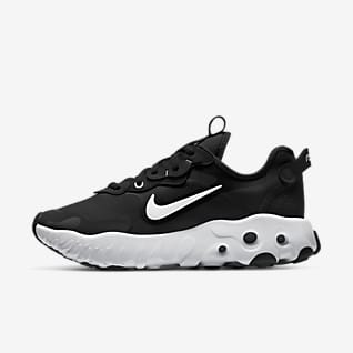 women's nike react black