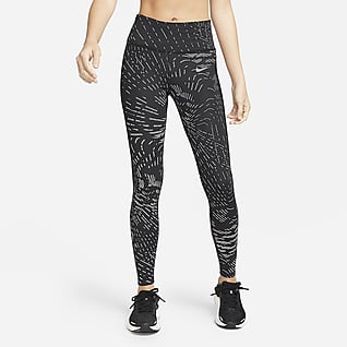Nike Dri-FIT Run Division Fast Leggings de running con estampado reflectante para mujer