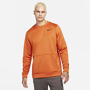 Nike Therma Trainingsshirt met ronde hals voor heren