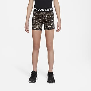 Nike Pro Dri-FIT Calções de 8 cm Júnior (Rapariga)