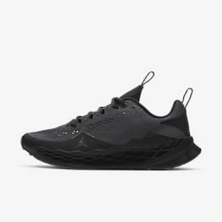 jordan black running shoes