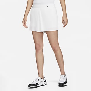 Nike Dri-FIT Ace กางเกงกอล์ฟขาสั้นผู้หญิงมีจีบ