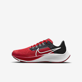 red nike trainers mens