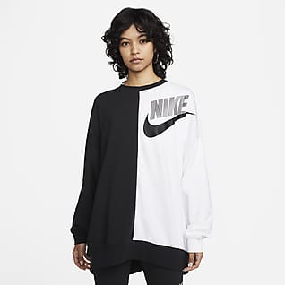 Nike Sportswear Bluza dresowa z dzianiny do tańca o dodatkowo powiększonym kroju