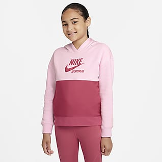 Nike Sportswear Heritage Big Kids' (Girls') French Terry Hoodie