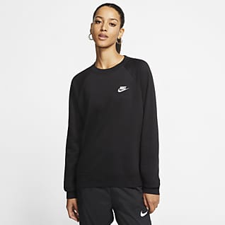 Nike Sportswear Essential Fleece-Rundhalsshirt für Damen