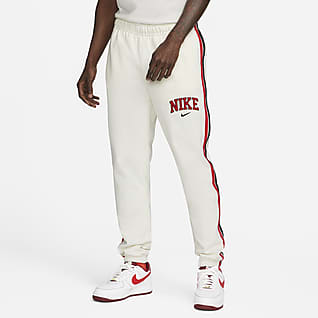 Nike Sportswear Calças de lã cardada retro para homem