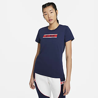 Paris Saint-Germain Kortærmet T-shirt til kvinder