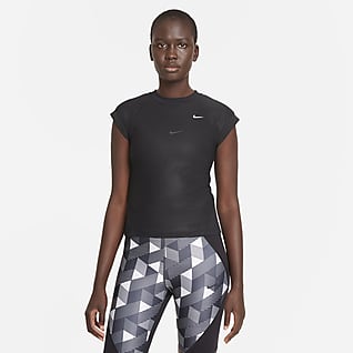 Serena Williams Design Crew Женская теннисная футболка с коротким рукавом
