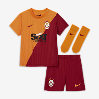 Galatasaray 2021/22 (hjemmedrakt) Fotballdraktsett til sped-/småbarn