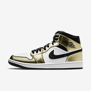 nike black shoes with gold
