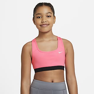 Nike Swoosh Stanik sportowy dla dużych dzieci (dziewcząt)