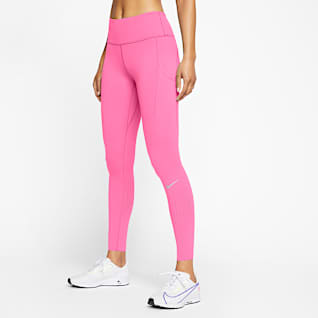 neon pink nike leggings