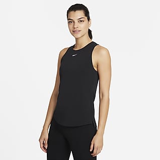 Nike Dri-FIT One Luxe Camisola sem mangas de corte padrão para mulher