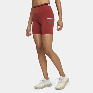 green nike shorts womens