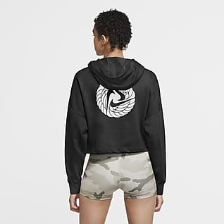 nike felpa donne nero