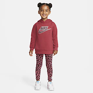 Nike Toddler Leopard Hoodie and Leggings Set