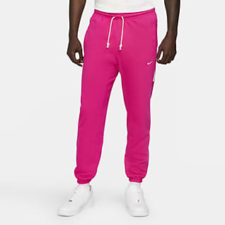 black and pink nike pants