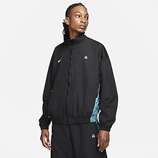 nike solid men's track suit