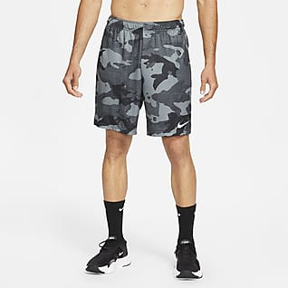 Nike Dri-FIT Shorts de entrenamiento con estampado de camuflaje para hombre