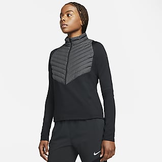 Nike Therma-FIT Run Division Женская беговая куртка с гибридной конструкцией