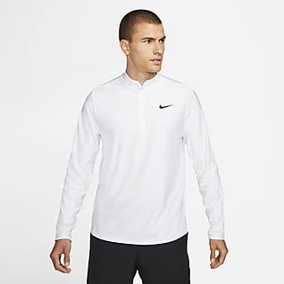 white nike long sleeve dri fit