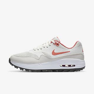 nike air max golf shoes red