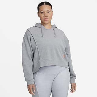 Nike Dri-FIT Women's Fleece Training Hoodie (Plus Size)