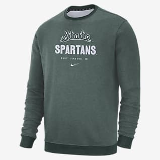 Nike College Club Fleece (Michigan State) Men's Sweatshirt