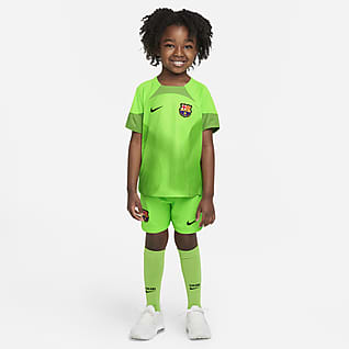 FC Barcelona 2022/23, brankářská Fotbalová souprava Nike pro malé děti