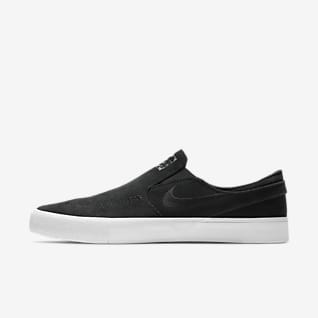 nike slip on shoes with strap