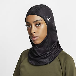 Nike Pro Hijab med print