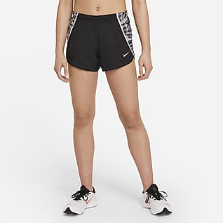 Nike Dri-FIT Sprinter Older Kids' (Girls') Printed Running Shorts