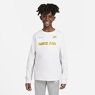 Nike Air Sudadera de cuello redondo para niño talla grande