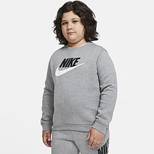 Nike Sportswear Club Fleece Bluza dla dużych dzieci (chłopców) (o wydłużonym rozmiarze)