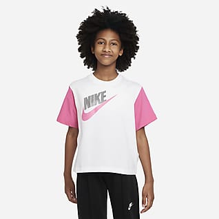 Nike Sportswear Essential Tee-shirt de danse ample pour Fille plus âgée