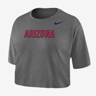 Nike College Dri-FIT (Arizona) Women's Crop T-Shirt