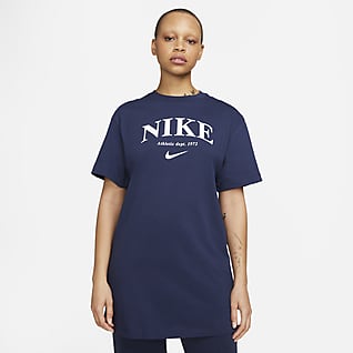 robe nike bleu