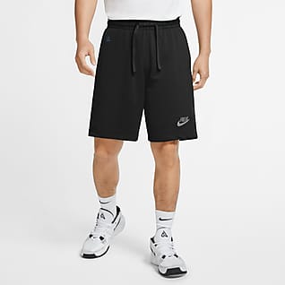 black nike athletic shorts