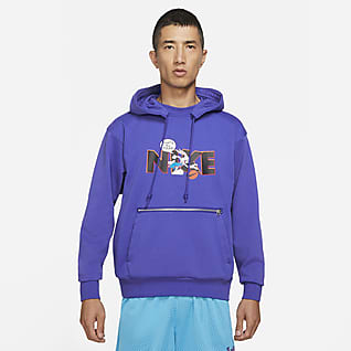 dri fit standard issue space jam a new legacy basketball pullover hoodie