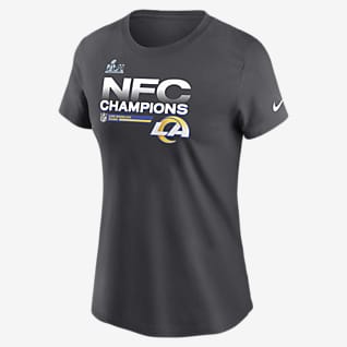 Nike 2021 NFC Champions Trophy Collection (NFL Los Angeles Rams) Women's T-Shirt