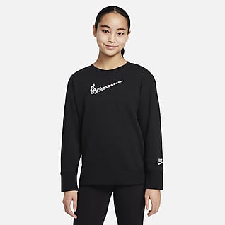 Nike Sportswear Frottésweatshirt til store barn (jente)