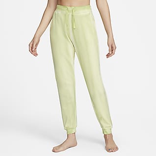 Nike Yoga Luxe Pantalon de jogging 7/8 en tissu Fleece pour Femme