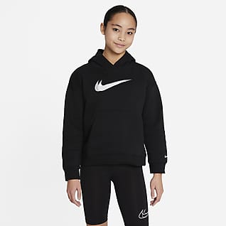 Nike Sportswear Худи для танцев для девочек школьного возраста