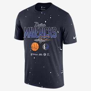 Dallas Mavericks Courtside Splatter Men's Nike NBA T-Shirt