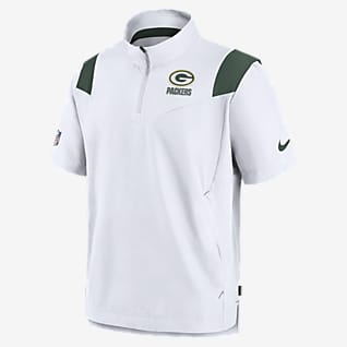 Nike Sideline Coach Lockup (NFL Green Bay Packers) Men's Short-Sleeve Jacket